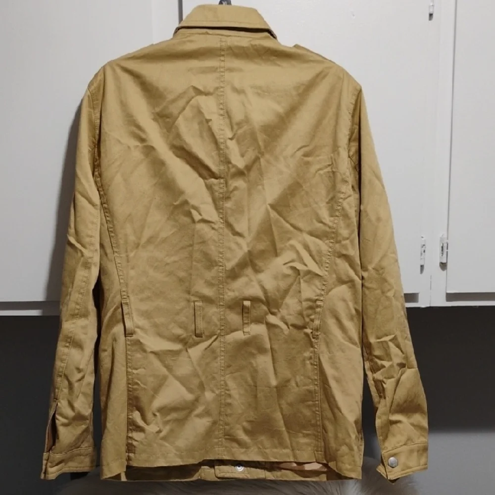 (X-58) Mango MNG Man Beige Utility Jacket Never Worn Sz.S - Picture 6 of 14